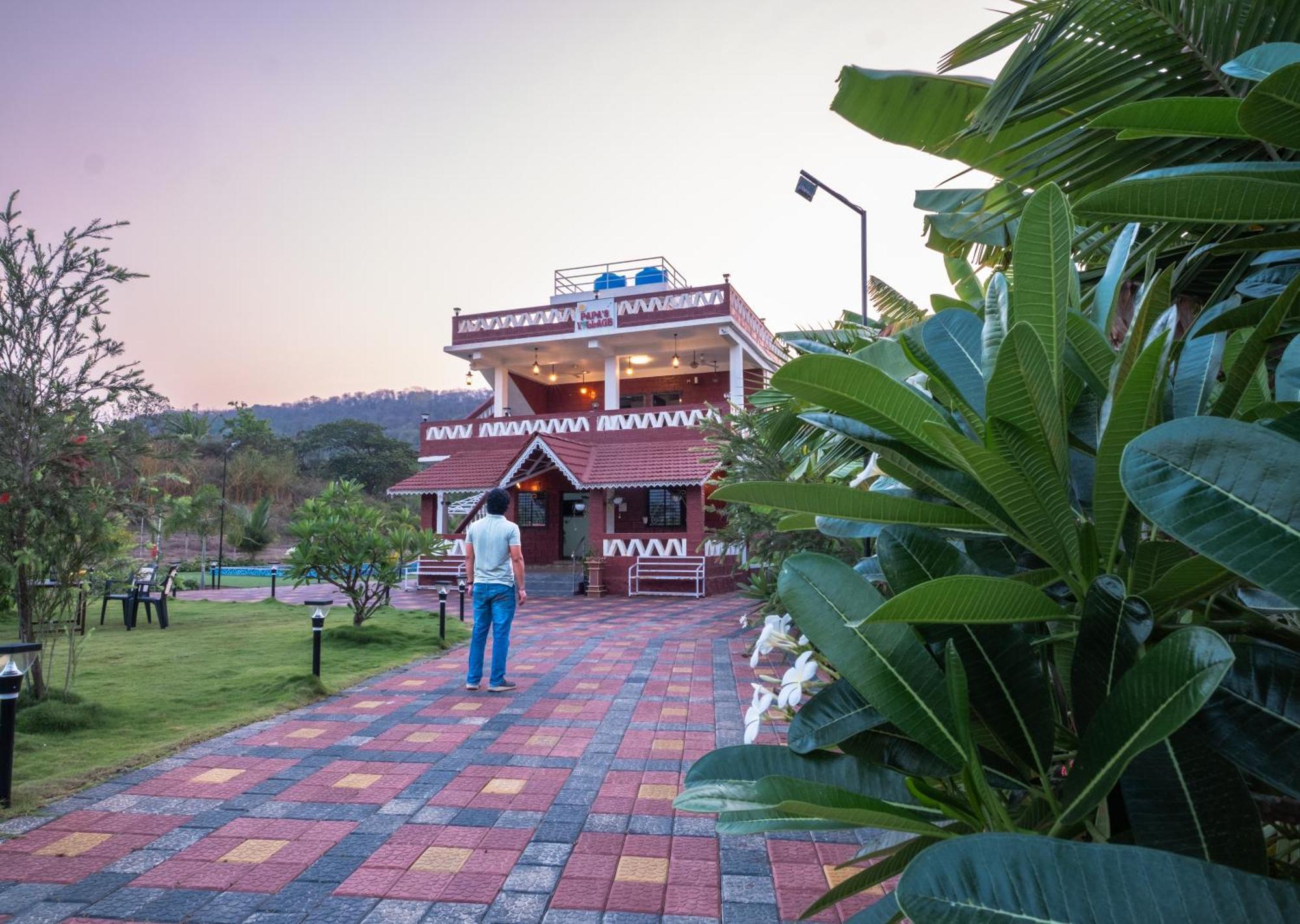 Vibe Meadows Villa With Private Swimming Pool Near Kashid Beach Exterior foto